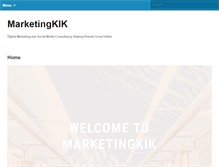 Tablet Screenshot of marketingkik.com